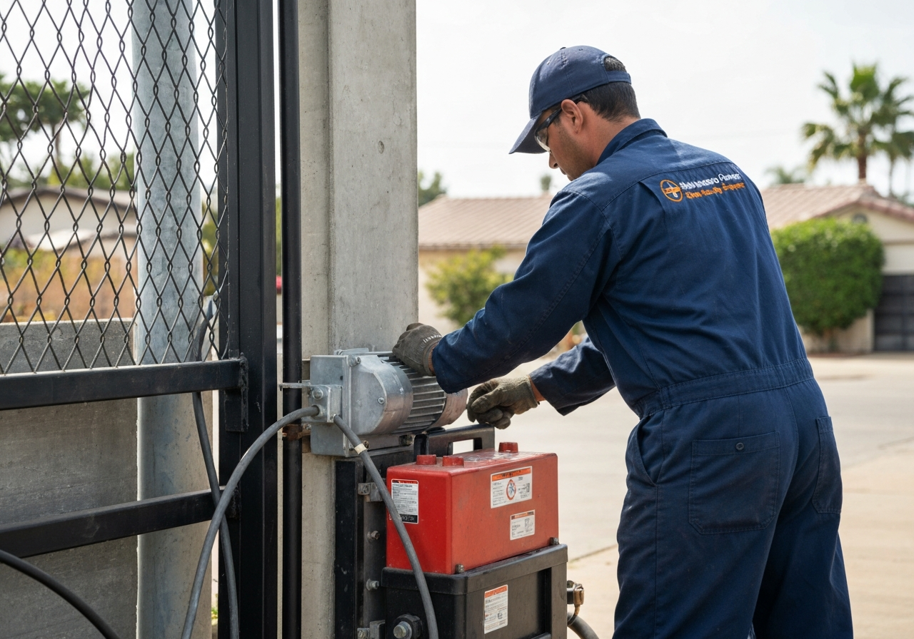 Gate motor and opener installation and repair