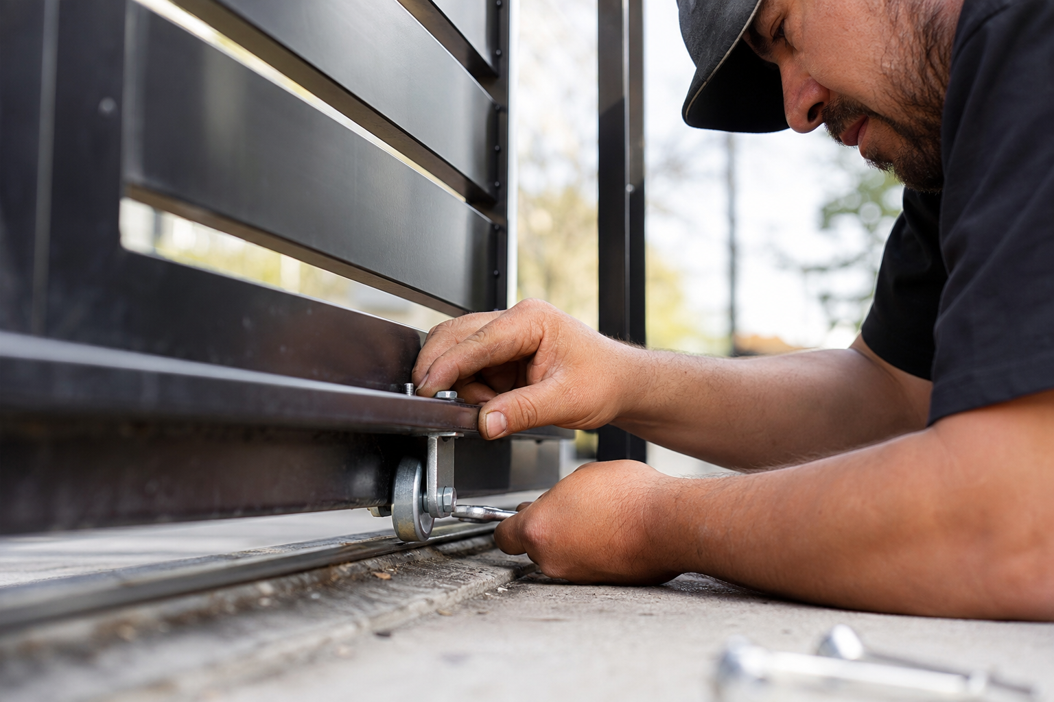 Restore Your Driveway Gate Repair Security Without the Wait